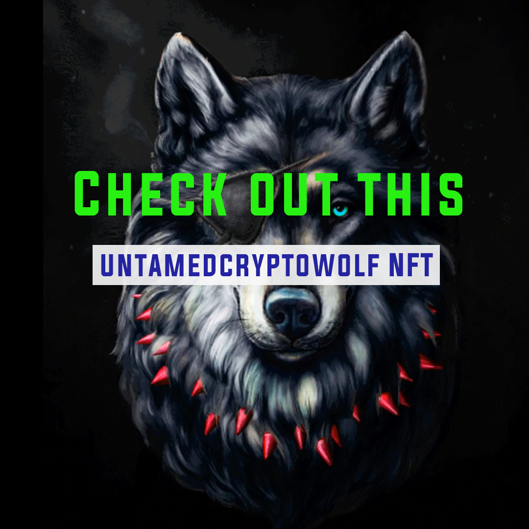 CryptoWolf_NFT's tweet photo. Check out untamedcryptowolf NFT! We are raising funds for the Ukrainians ! #UkraineNFT #untamedcryptowolf #nftart #openseanft #Supportukraine #NFT 
Check out directly from here https://t.co/tHnLGJgOS9
or https://t.co/FfXcYfxtFF https://t.co/4fuJoNDlWV