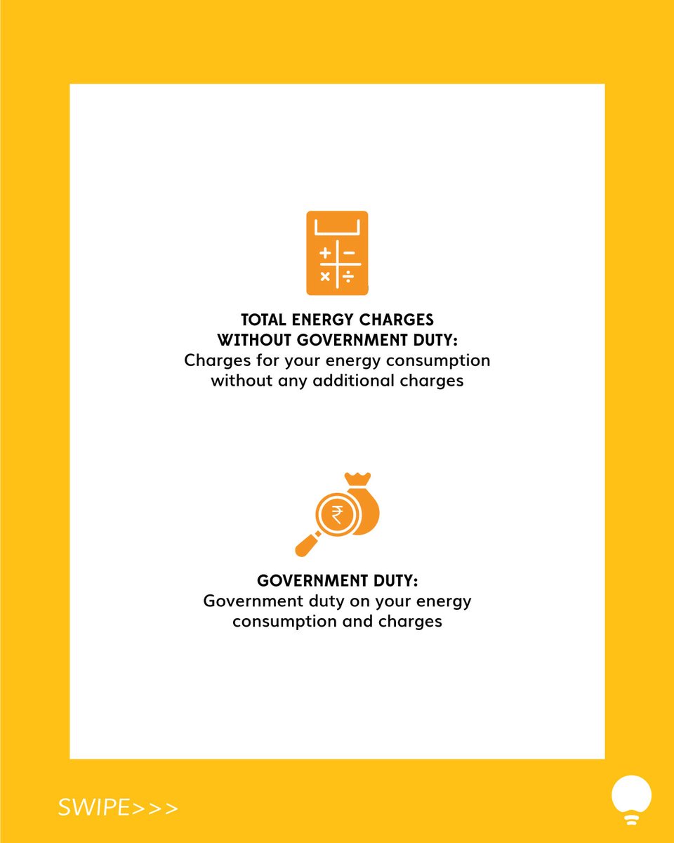 EnersolSolution's tweet photo. Our electricity bills have a lot to say about our #electricity consumption patterns. A good understanding of various components can help you plan for money-saving exercise. Swipe to know what these terminologies mean in your bill. Save this post for your future reference too. https://t.co/ZHUOTJ6bfY