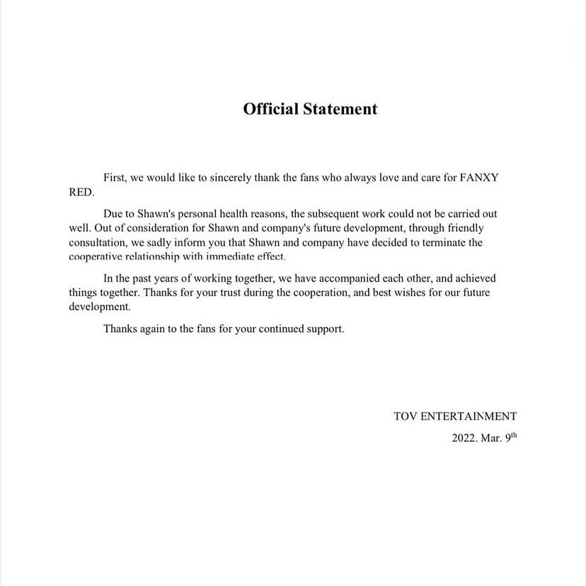 pxcpics's tweet photo. 090322 toventertainment ig update
「Official statement」
#彭兮辰 #pengxichen https://t.co/UZJaCjKAc0