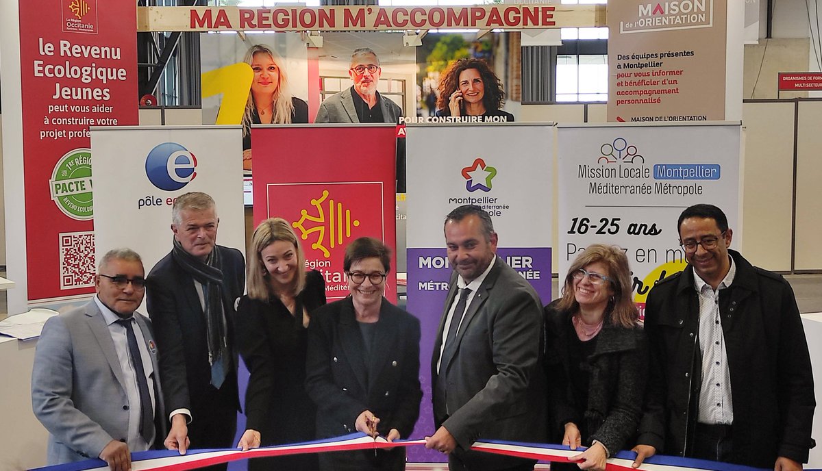 montpellier_'s tweet photo. 👉Inauguration ce matin de la 15ème édition du Salon TAF (Travail - Avenir - Formation)
💬Venez rencontrer les chargés de recrutement de la Mairie, du CCAS, de @Montpellier3m ainsi que le Réseau des Médiathèques et @MtpJeunesse.
📅 9 - 10 mars
🕗9h - 17h
📍 Parc des Expositions https://t.co/2cTQriyLw0