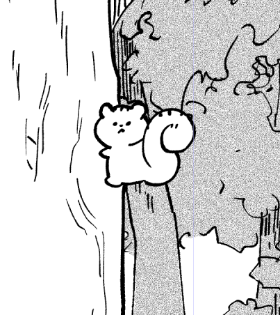 あと1ページペン入れしてから寝たい。これは何の資料も見ずに描いたかわいいリス 