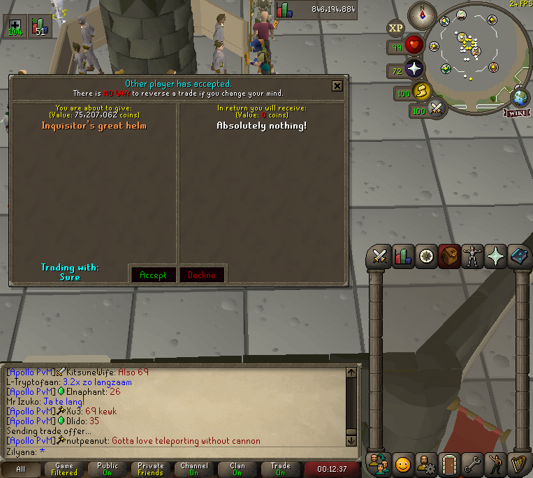 ApolloPvm's tweet photo. Congratulations again to @Shir_RS on being the winner of the 1st #ApolloPvM Twitter #Giveaway ๐ฅณ
@Shir_RS chose their lucky number 2โฃ7โฃ, snagging themselves the Inquisitor's Great Helm!
Make sure to follow @ApolloPvm for news on future giveaways & anything relating to the clan! https://t.co/QJYR9pqFBL