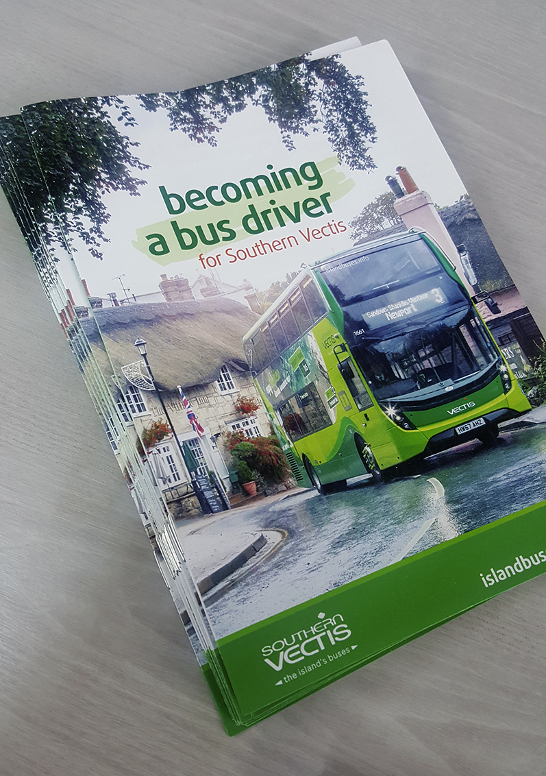 Really enjoyed working with <a href="/SouthernVectis/">Southern Vectis</a> on their latest recruitment booklet.. another example of our excellent print service #southernvectis #isleofwight #printing #signcompany #supportlocalBusiness