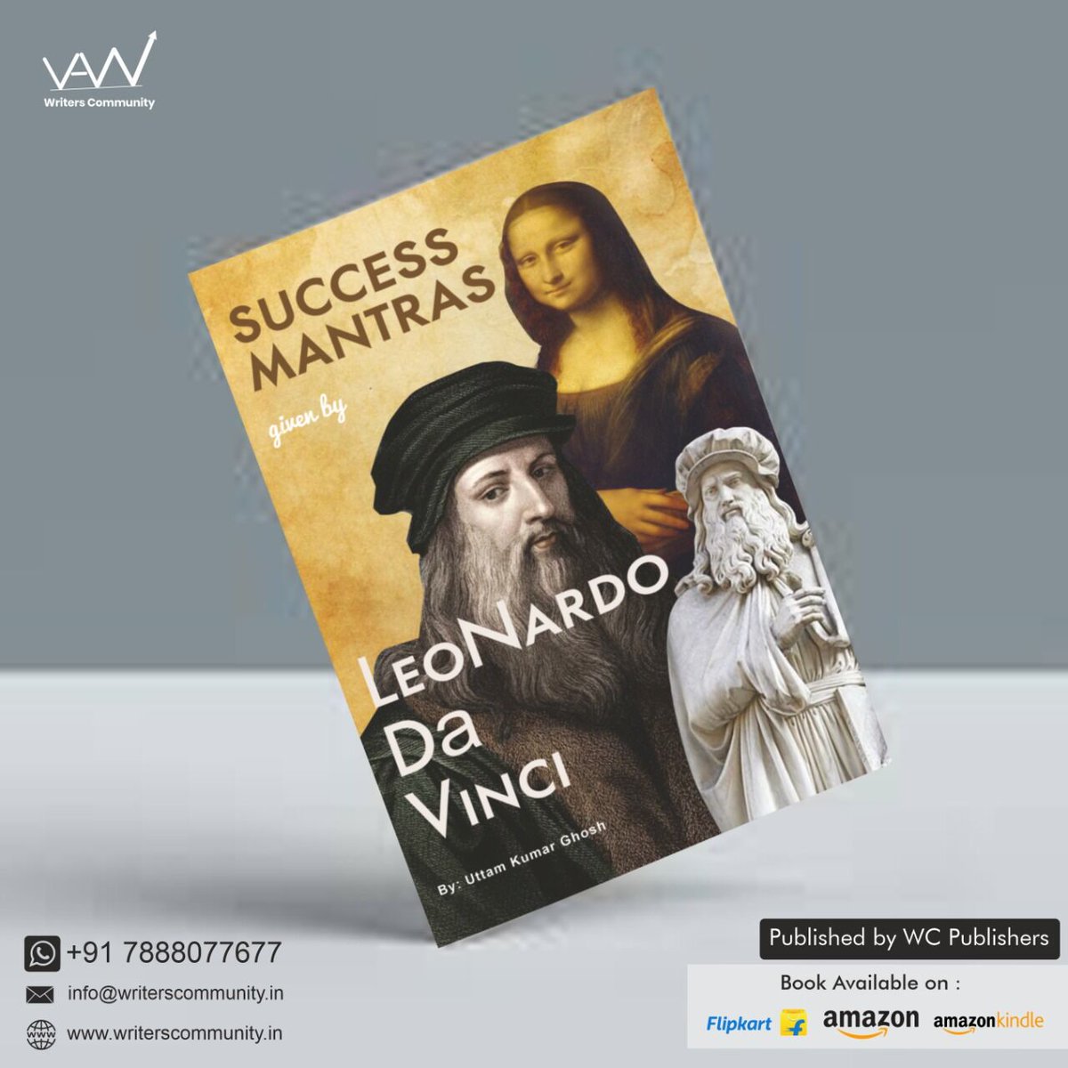 Leonardo da Vinci was famous as the only Universal man of the Universe. He was a master of more than 10 different fields. Here in this book, I have given some Success Mantras given or shown by him. #LeonardoDaVinci #Book #Author #UniversalMan