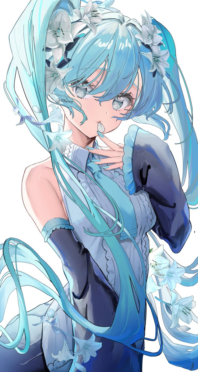 初音ミク 「#ミクの日 🌼 」|ナノなのイラスト