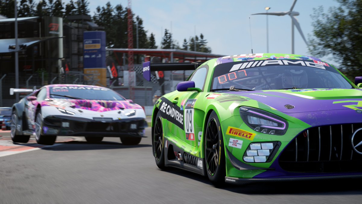 recmdverse's tweet photo. The first race of the Sprint League w/ SRXP for @projecthopeorg  is a fact. Awesome close racing with just 2 seconds difference in laptime between pole and 13th place. Watch the VOD at https://t.co/5TizqbdA28

#Simracing #RacingForPeace #AssettoCorsaCompetizione https://t.co/4JW74Jom30