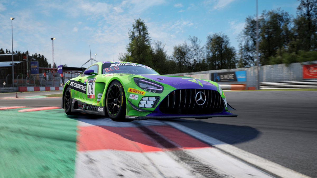 recmdverse's tweet photo. The first race of the Sprint League w/ SRXP for @projecthopeorg  is a fact. Awesome close racing with just 2 seconds difference in laptime between pole and 13th place. Watch the VOD at https://t.co/5TizqbdA28

#Simracing #RacingForPeace #AssettoCorsaCompetizione https://t.co/4JW74Jom30