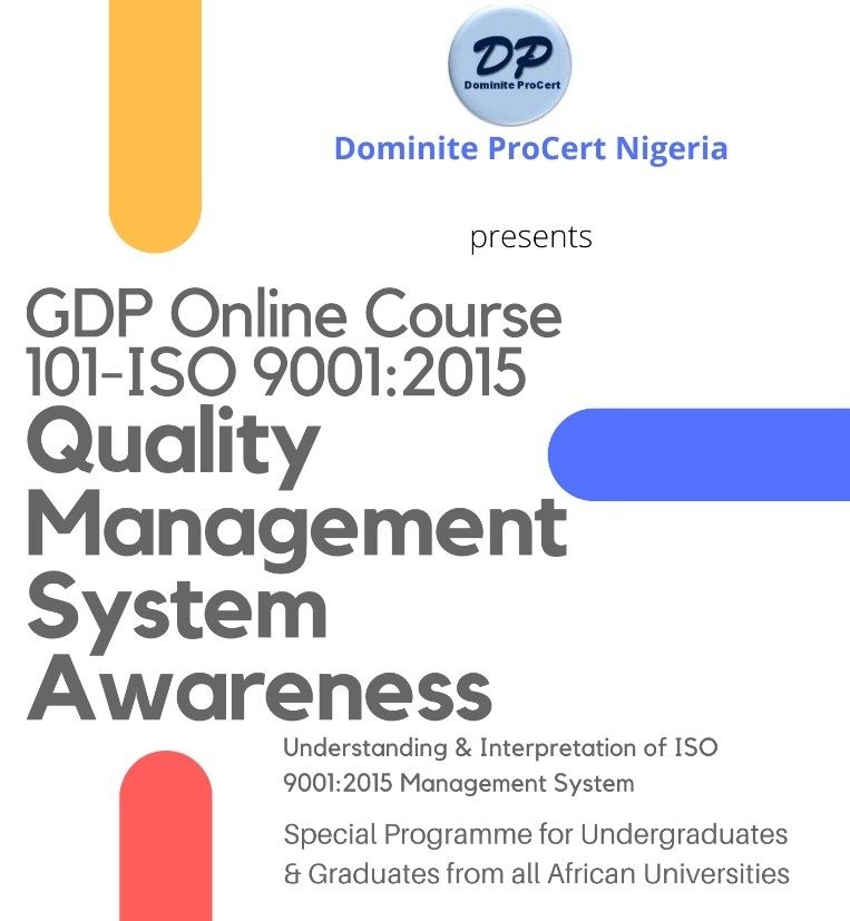 DProcert's tweet photo. Online Course: 
Understanding &amp; Interpretation of ISO 9001:2015 Management System Course.
#Nigeria #Ghana #ISO9001 #Management #Course #Training

https://t.co/23Xj1XsIxI https://t.co/eQrzwXU2ZG