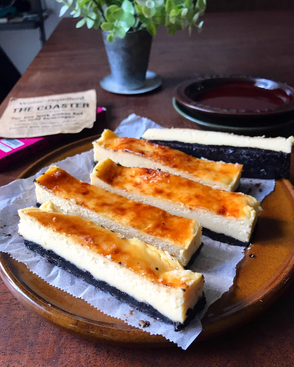 チーズケーキ好きにおくる！レンジとトースターで作る、ベイクドチーズケーキ。