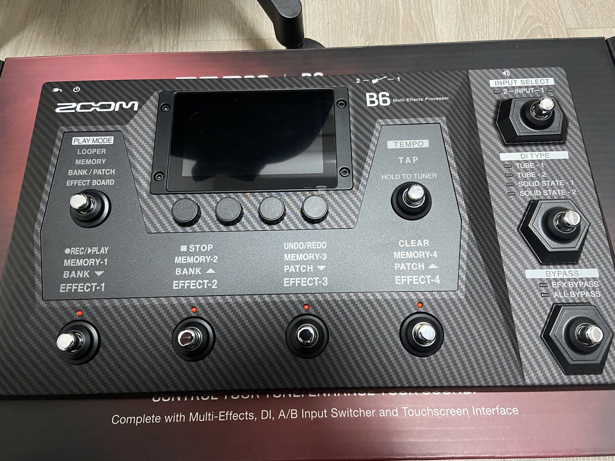shirap2fmbox5's tweet photo. my new gear…

ZOOM B6 
Bass Multi-Effects Processor

ものすごく悩んだけど、B7Kの音を聴いて納得して買えた
まずは音作りからだな

@ZOOMjpn #mynewgear #MNG #zoom #B6 #Bass #multieffector https://t.co/CV7CukH1HM