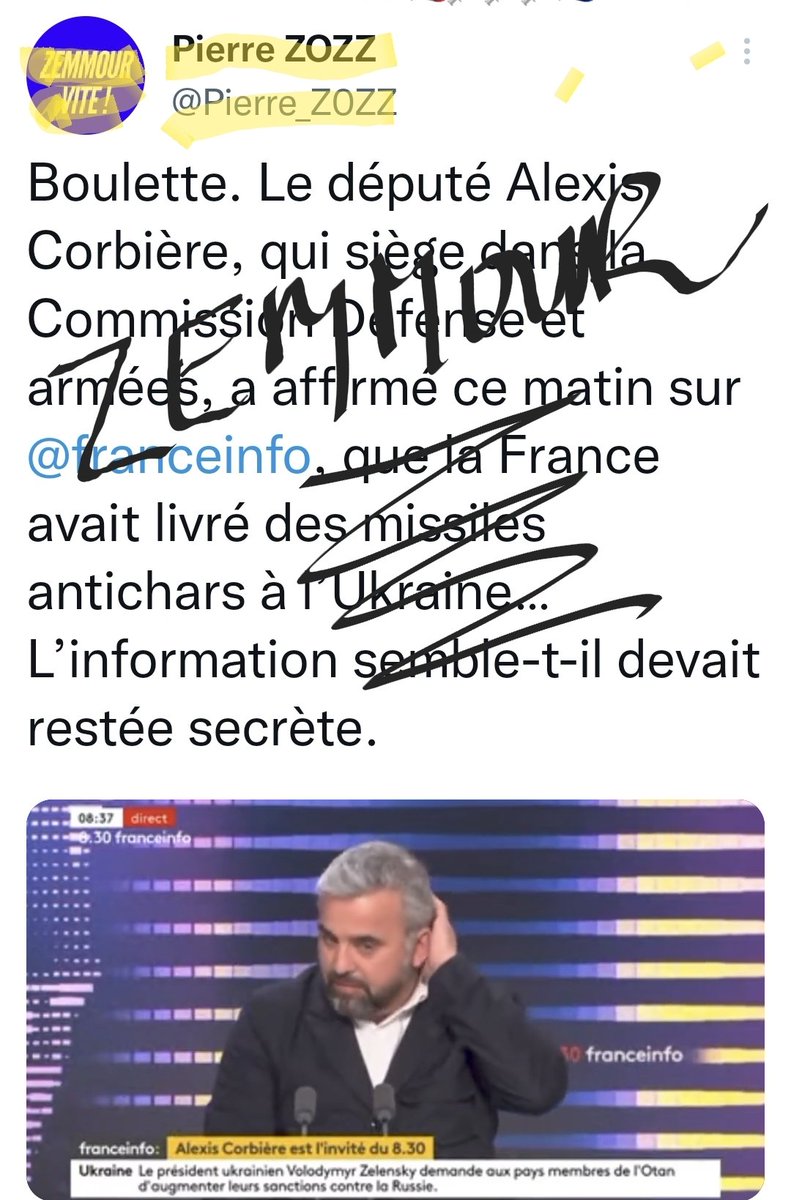 Deer174229's tweet photo. Non mais les gens ça ne va pas de lui donner une telle visibilité ?
Reprenez les infos du site du direct #PDBDM https://t.co/HVuwVEkLXI