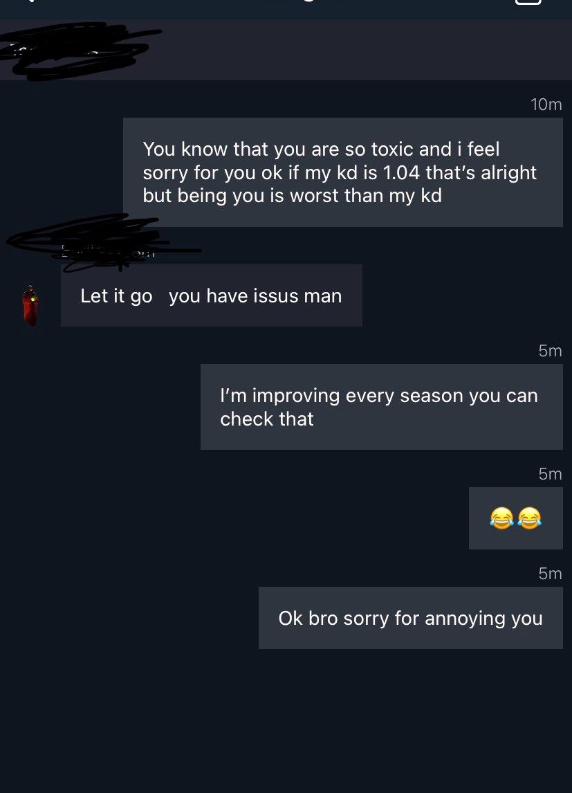 lI_bedoo's tweet photo. I asked this dude to play with him control and he want 2.0+ KD I thought he want this season KD not from the beginning and he kicks me from the fireteam and here the rest…#Destiny2 #crucible #pvp https://t.co/o4AnB2k4XI