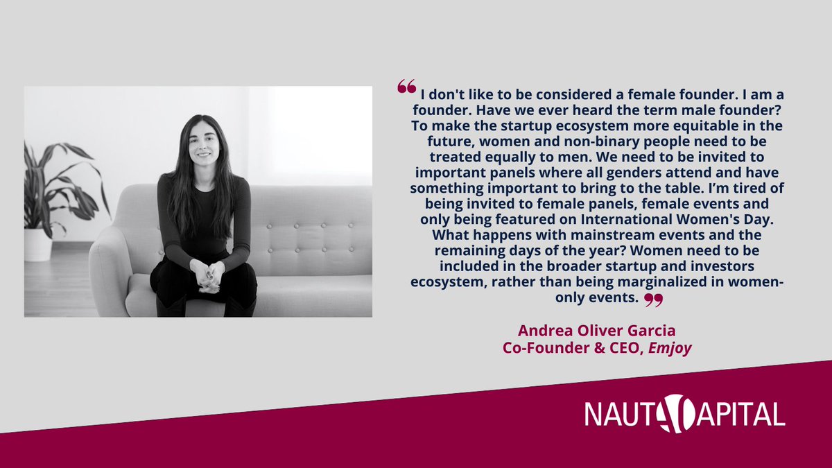 Adding on to the list, we have Andrea, co-founder &amp; CEO of <a href="/letsemjoy/">Emjoy</a> which is a wellbeing app that empowers women on their journey to sexual happiness. #IWD2022
