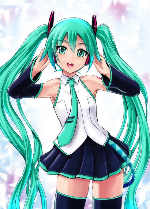 2017年に描いたミクを修正。ちょっとふっくらしてしまったw

#ミクの日  #ミクの日2022 #初音ミク 