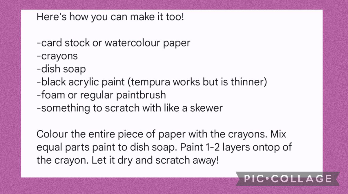 LynwoodELC's tweet photo. This week School Age group 2 made DIY scratch art. We scratched out some fun tie dye shirt designs! Weβve included the materials and instructions so families can try it at home too. #howdoeslearninghappen #creativeart #expression https://t.co/xi08bqmBk2