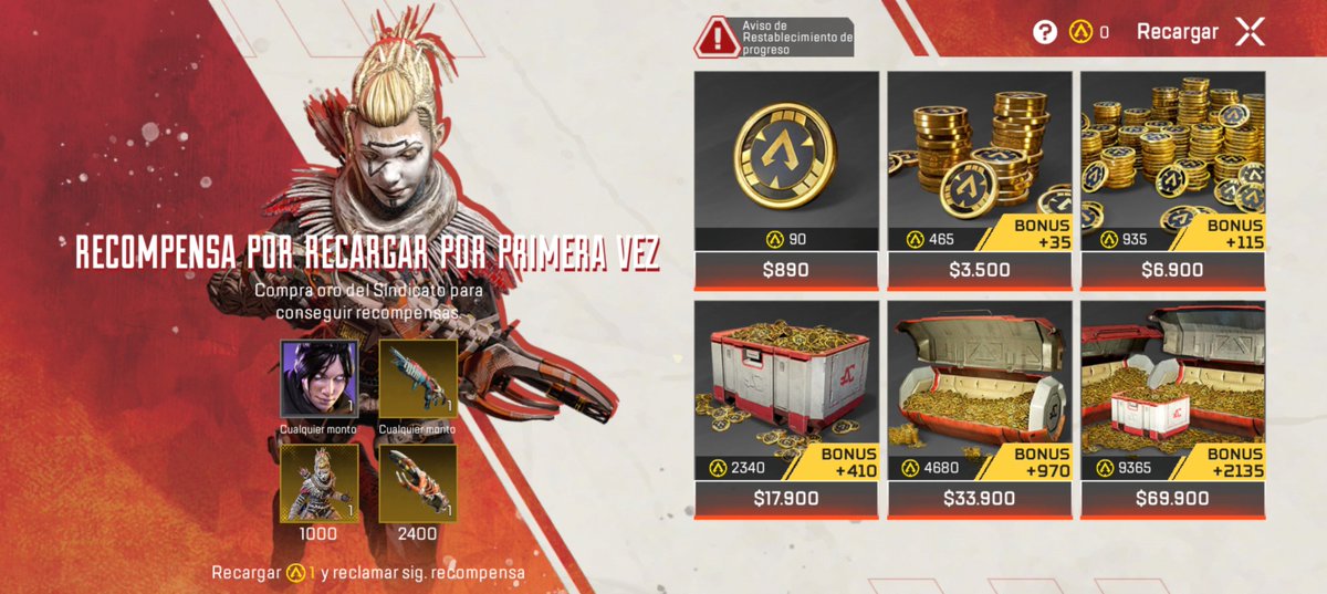 tsnewsapp's tweet photo. SORTEO | 5 Paquetes de 1050 Apex Coins (Mobile).
► Incluye 3 recompensas adicionales por primera recarga de Apex Legends: Mobile
► Alcanza para un PASE PREMIUM Apex o uso en Tienda
► Internacional (Preferiblemente en la sección REGIONAL)
► iOS/Android

https://t.co/v49UpC05cg https://t.co/HyyBIHDaqs