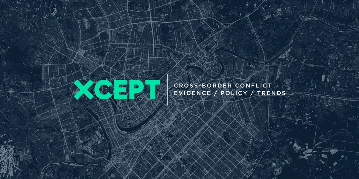 We are delighted to announce the launch of a major new project: the XCEPT research programme at <a href="/KingsCollegeLon/">King's College London</a>. XCEPT seeks to better understand conflict-affected borderlands, how conflicts connect across borders, and the factors that shape violent and peaceful behaviour. 1/8