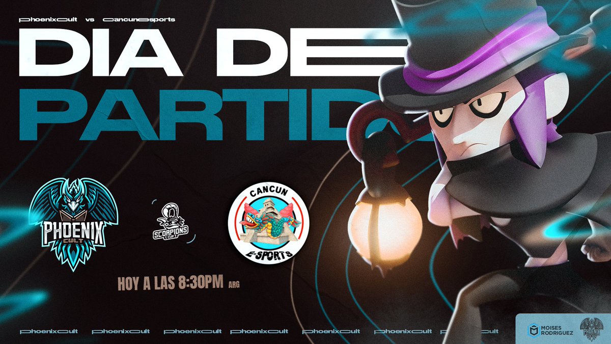 #BS MATCHDAY 
"Hoy nuestro jugadores estaran en busqueda del 2° lugar  en scorpions Cup, Mostraremos los resultados del trabajo que estamos realizando durante el entrenamiento" 🐉♥️

🏆 <a href="/ScorpionsCup/">Scorpions Cup</a> 
🆚 <a href="/EsportsCancun/">CANCÚN E-SPORTS</a> 
⏰ 20:30 🇦🇷🇧🇷