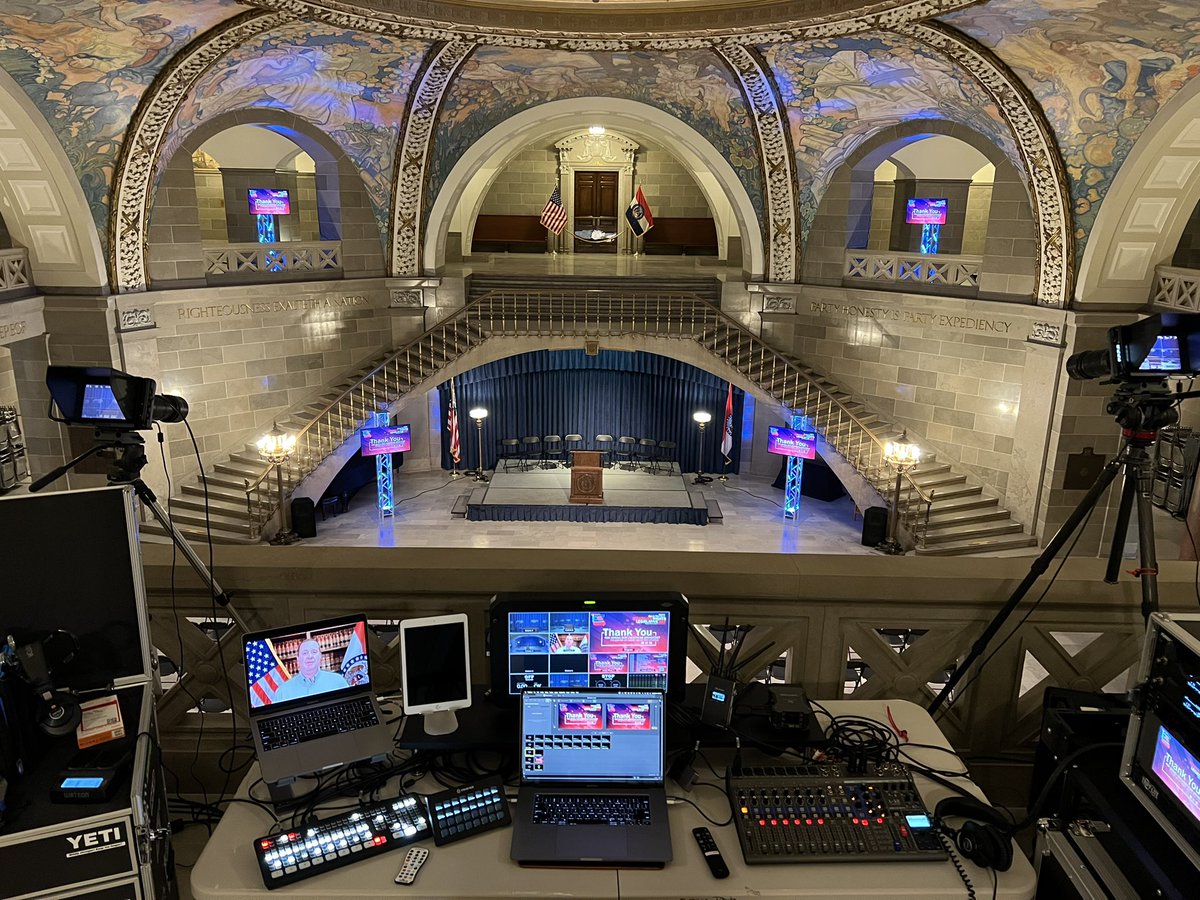 We’re all set and ready to roll today. It’s gonna be great!