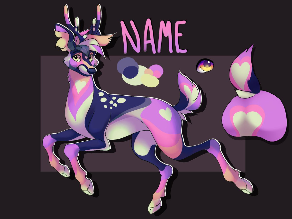 kiiyotea's tweet photo. Deer. Adoptable for sale 🦌🦌✨

SB: $15
AB: $35
AB will come with a free headshot!
#commissions #adopt #adoptable #furry #furrycommission 
@TheDealersDen https://t.co/fuLG90MAGH