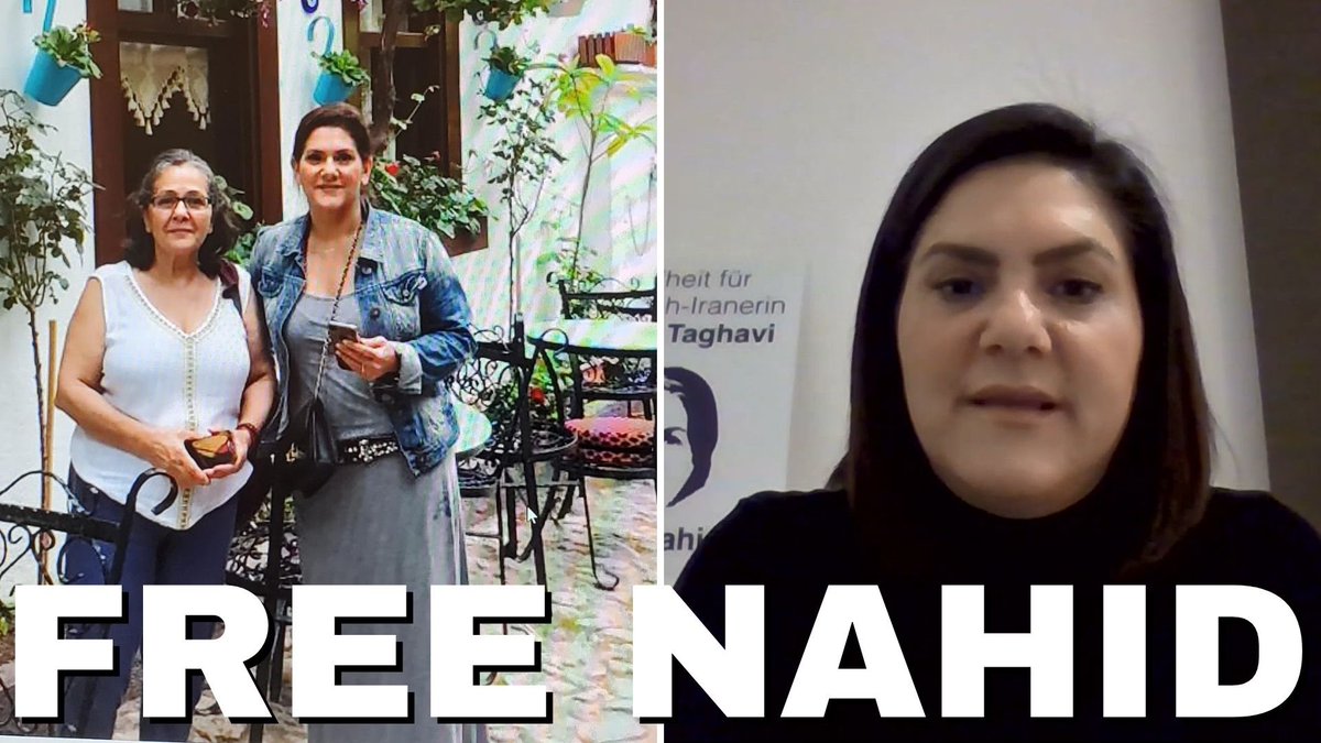 67 yr old German citizen Nahid Taghavi has been held hostage in Iran since 16 Oct 2020

As JCPOA talks take place in Vienna &amp; the release of US hostages is on the table, her family fears she may be left behind. We speak to Nahid’s daughter, <a href="/mariam_claren/">Mariam Claren #FreeNahid</a>

podhostagediplomacy.com/1797800/102139…