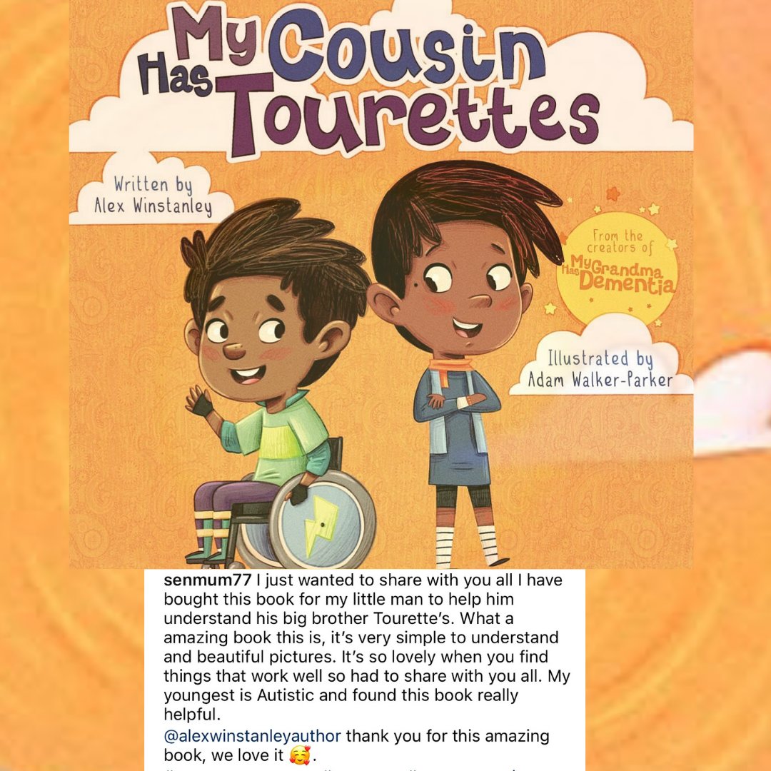 alexwauthor's tweet photo. 'What an amazing book this is, it's very simple to understand and beautiful pictures. It's so lovely when you find things that work so well. My youngest is Autistic and found this book really helpful to understand his big brother’s Tourettes’ - senmum77
🤩🙌🙏📚 @TinyTreeBooks https://t.co/Lmr0Dd09eB