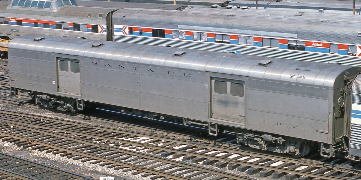 FortWayneRails's tweet photo. We're turning this vintage Santa Fe and Amtrak baggage car into an open-air passenger car so guests can take in the sights and sounds of historic railroading aboard our excursions! https://t.co/YWxvd63J7T