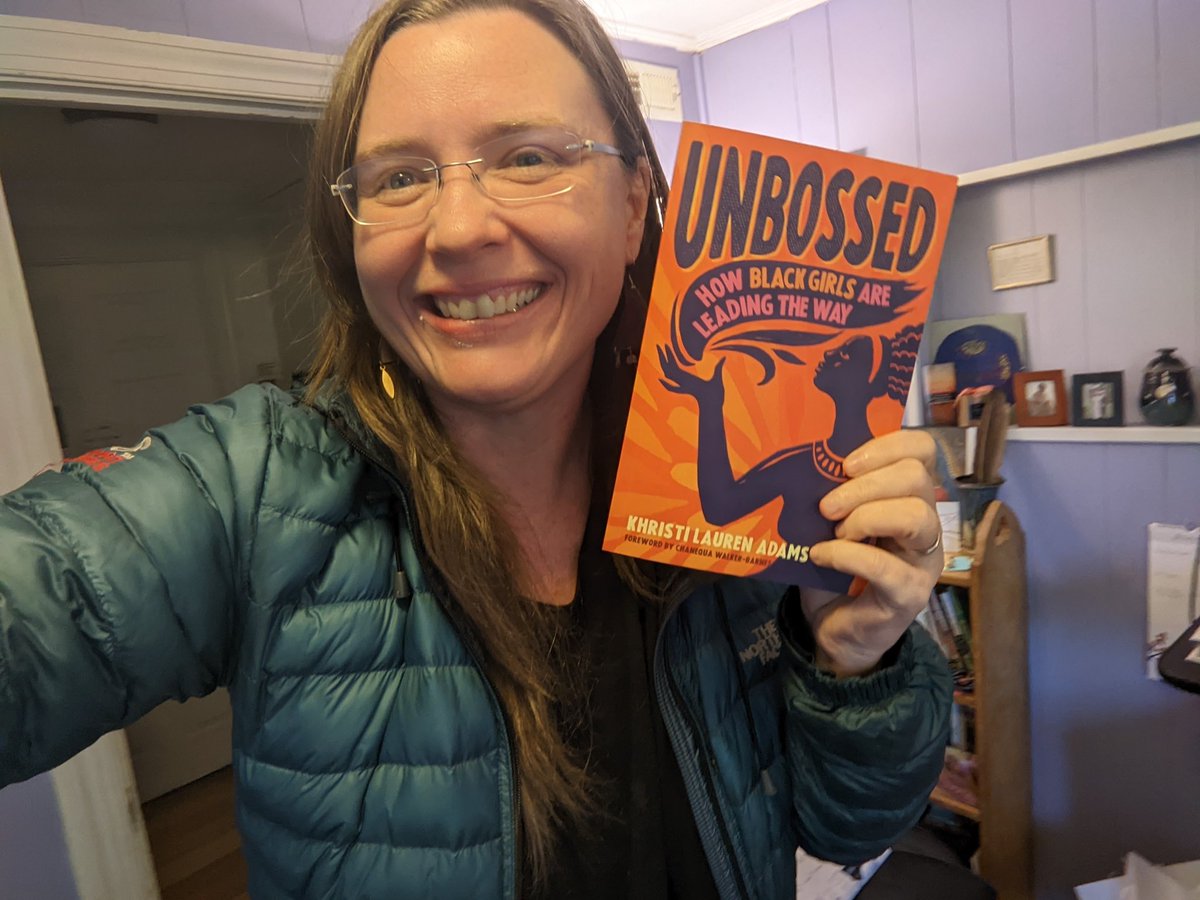 CONGRATS @KhristiLauren & @broadleaf_books 🎉 🎉 on launch of 'Unbossed: How Black Girls are Leading the Way' Grateful for this book! @NatlCrittenton @MsMagazine @NoVoFoundation @PatriciaRaybon @womenlifthealth @writing4urlife @ResistancePrays #unbossed #InternationalWomenDay