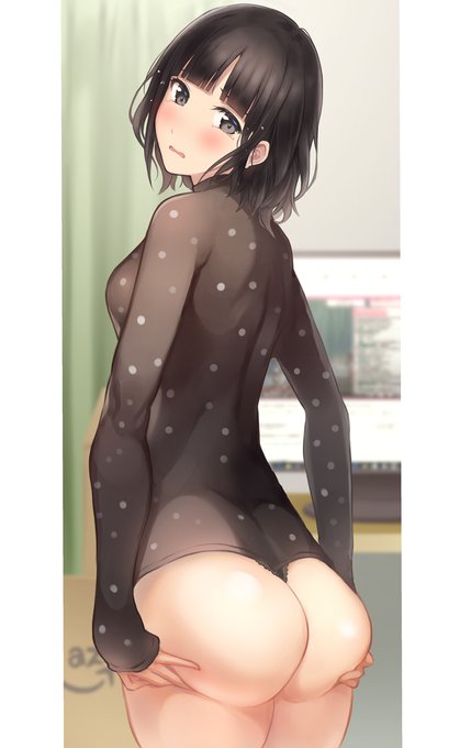 おっきいお尻のお姉さん 