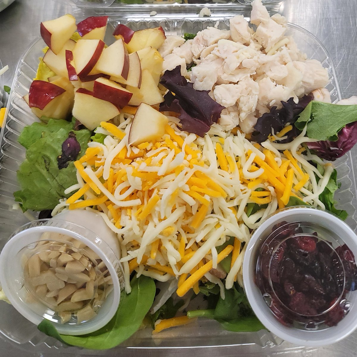 AGoughDeKalb's tweet photo. π₯Specialty Chef Saladsπ₯
Made fresh daily for our @DeKalbHS students!
#SchoolMealsROCK #VeggiesForDays @SchoolLunch https://t.co/GWJAbt4zZd