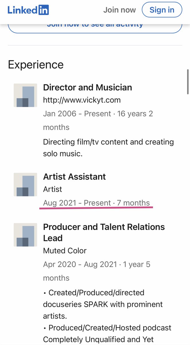 TSBrit114's tweet photo. So, Vicky T has just adjusted the time she started working for Britney after we recently pointed that in August 2021 when she started, Jamie was still in charge. She's now changed it to October. But of course, it's nothing ๐ https://t.co/bNTSztfx15
