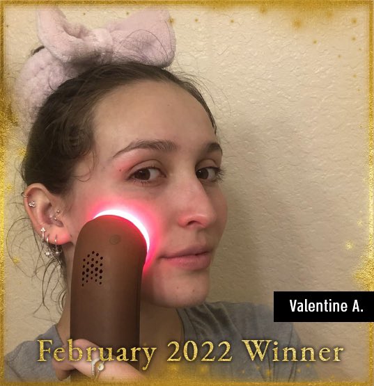 ZeroGravitySkin's tweet photo. A big congratulations  to our February Our Faces contest winner Valentine! We know you will LOVE your new Sapphire X device. 👏🏽

https://t.co/vd62YKPDPP https://t.co/SzNzpXR6bn