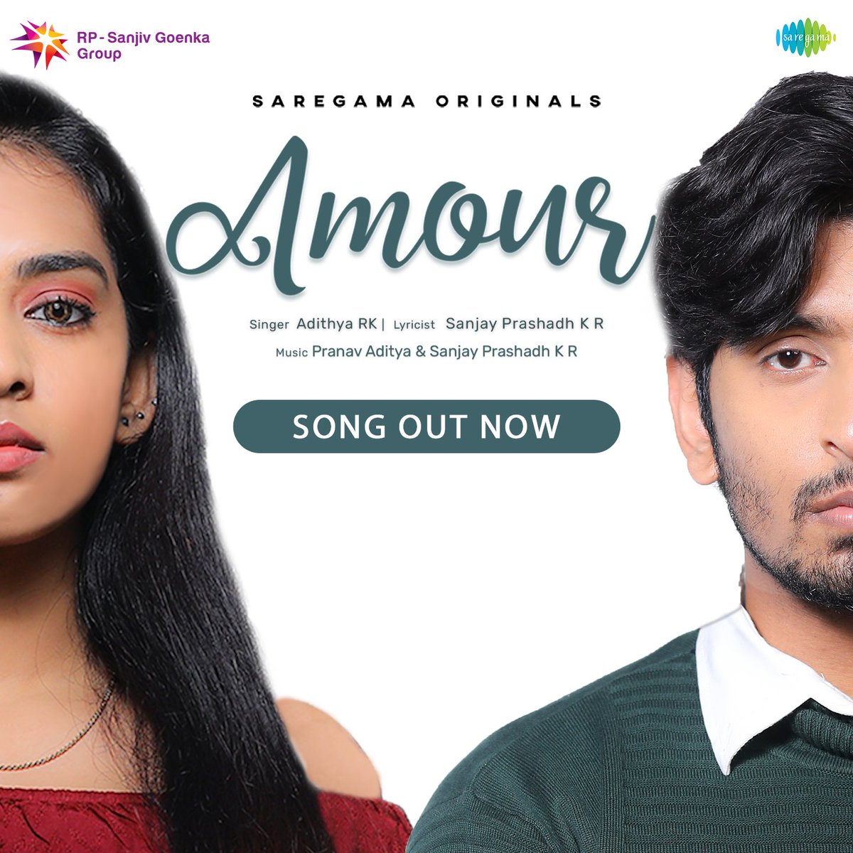 Be Ready Films (@bereadyfilms) on Twitter photo Symphony of Love ❤️🎶
Presenting the #SaregamaOriginals next single #Amour ft. <a href="/AdithyarkM/">Adithya Rk</a> & <a href="/Aaliya_hayath/">Aaliya hayath</a>
🎥 youtu.be/58YC0rf8wto
🎹 <a href="/PranavAditya49/">Pranav Aditya</a> & #SanjayPrashadhKR
@directorsbn <a href="/DONGLI_JUMBO/">Dongli Jumbo</a> <a href="/shankarrajasr/">Shankarraja</a> <a href="/saregamasouth/">Saregama South</a> @Navin_hyphop <a href="/24thespirit/">24 - The Spirit</a> <a href="/proyuvraaj/">Yuvraaj</a> Symphony of Love ❤️🎶
Presenting the #SaregamaOriginals next single #Amour ft. <a href="/AdithyarkM/">Adithya Rk</a> & <a href="/Aaliya_hayath/">Aaliya hayath</a>
🎥 youtu.be/58YC0rf8wto
🎹 <a href="/PranavAditya49/">Pranav Aditya</a> & #SanjayPrashadhKR
@directorsbn <a href="/DONGLI_JUMBO/">Dongli Jumbo</a> <a href="/shankarrajasr/">Shankarraja</a> <a href="/saregamasouth/">Saregama South</a> @Navin_hyphop <a href="/24thespirit/">24 - The Spirit</a> <a href="/proyuvraaj/">Yuvraaj</a>