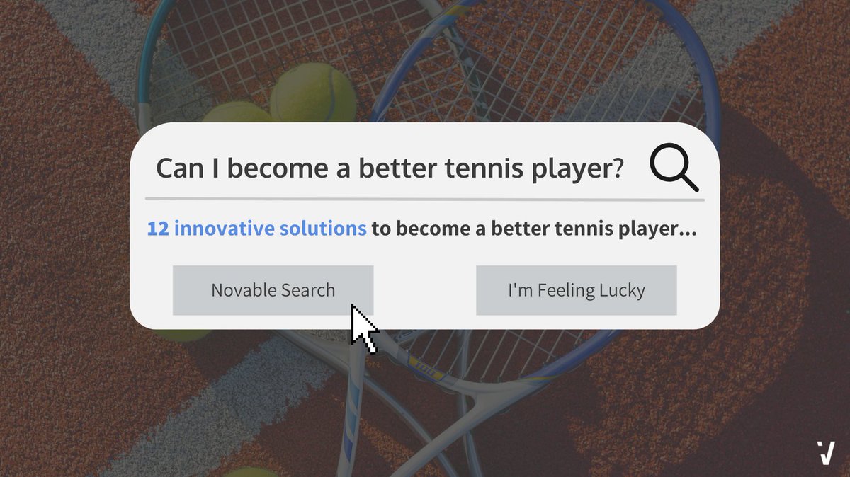 _novable_'s tweet photo. 🎾 Become a better tennis player! 👉How? We spotted 12 tools and apps to get started. Link in the first comment.
#ai #innovationsports #startupscouting #staffpicked https://t.co/ZCaIP1M379