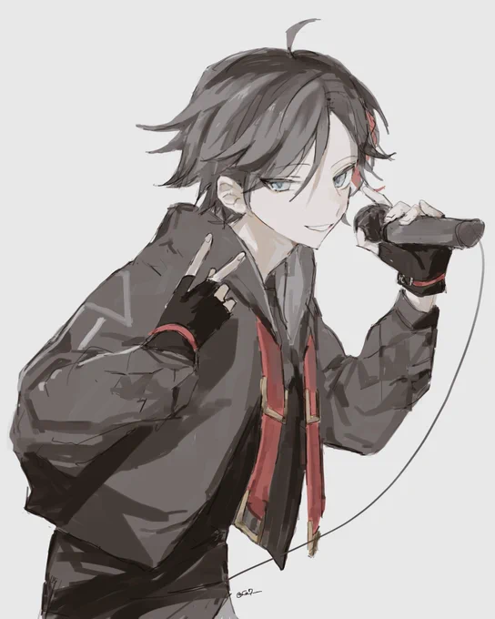 この衣装で歌うの絶対に最高
#さ絵ぐさ 