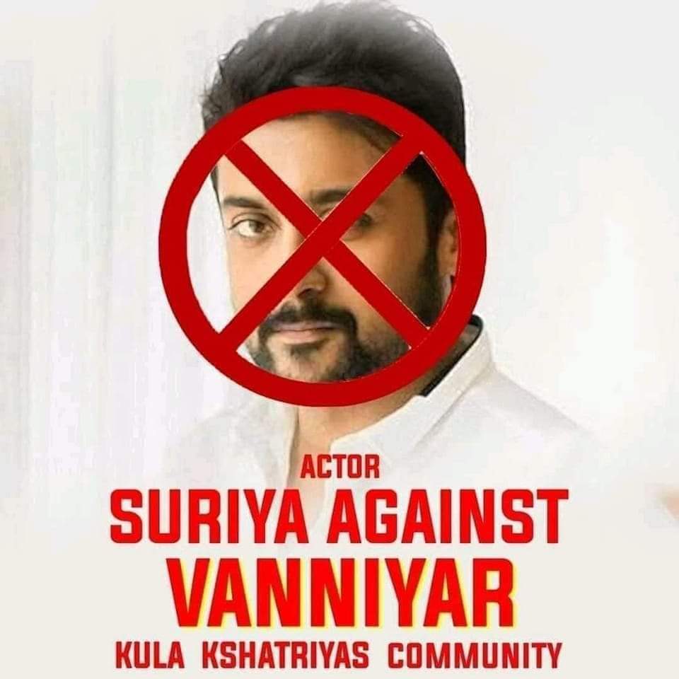 வடக்கே #வன்னியருக்கு தேள் கொட்டினால் தெற்கே #தேவேந்திரகுலவேளாளருக்கு நெறி கெட்டும்

வன்னியர் சமுதாயத்தை  இழிவுபடுத்தி, அதற்காக மன்னிப்பும் கேட்காத விஷக்கிருமி தேசவிரோதி சூர்யாவின் #எதற்கும்_துணிந்தவன் திரைப்படத்தை புறக்கணிக்கிறோம்

<a href="/Suriya_offl/">Suriya Sivakumar</a> <a href="/drramadoss/">Dr S RAMADOSS</a> <a href="/DrKKrishnasamy/">Dr.K.Krishna samy</a>