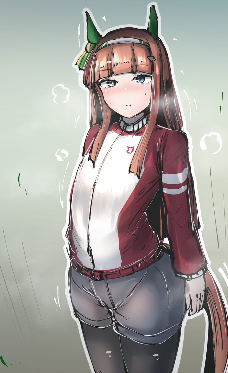 ウマ娘「走り後のスズカ
わずかに反り #ウマ娘 」|かにさわ🦀skeb🎨のイラスト