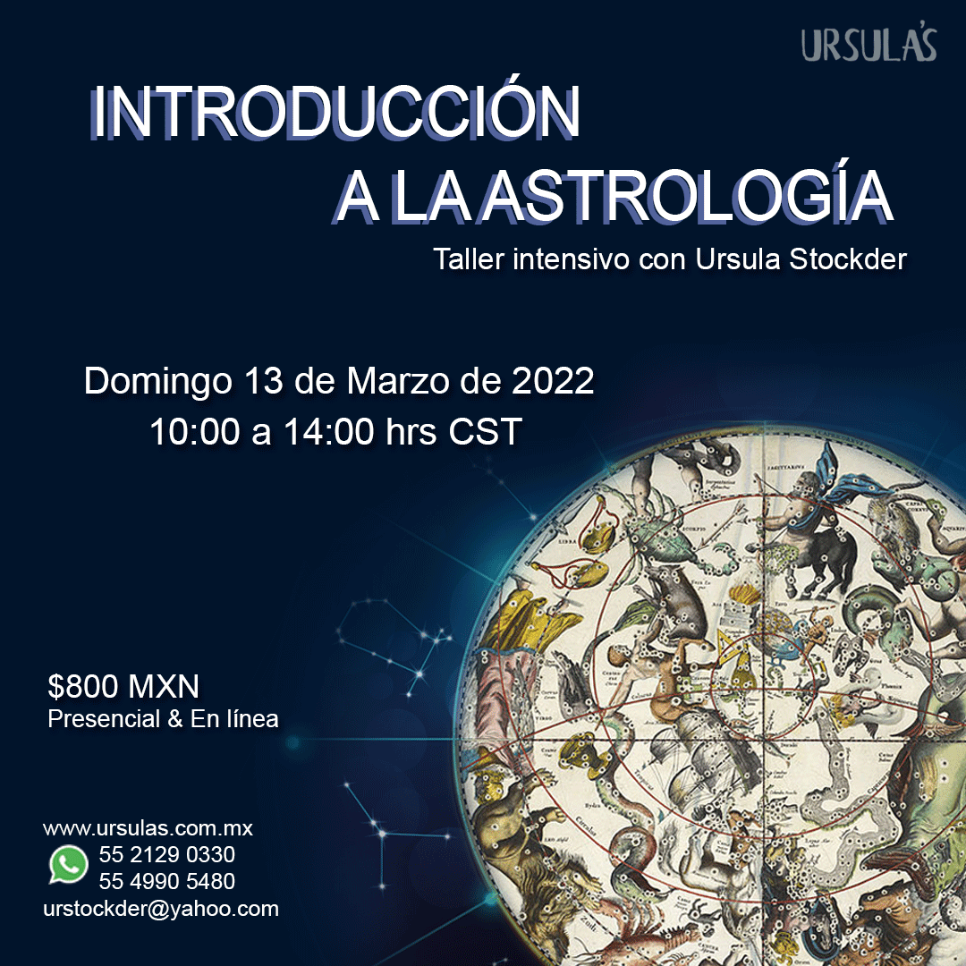 Introducción a la Astrología 💫 Taller Intensivo ✨ Domingo 13 de Marzo, 10 a 14 hrs CST. Registro al +52 55 2129 0330 y 55 4990 5480. #astrologia #aprendeastrologia- mailchi.mp/8d4b42e5f049/i…