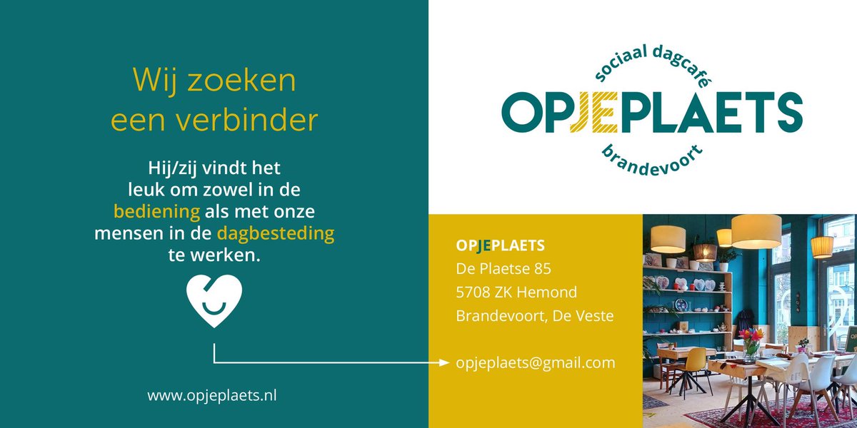 Vacature! Voel je opjeplaets ❤️