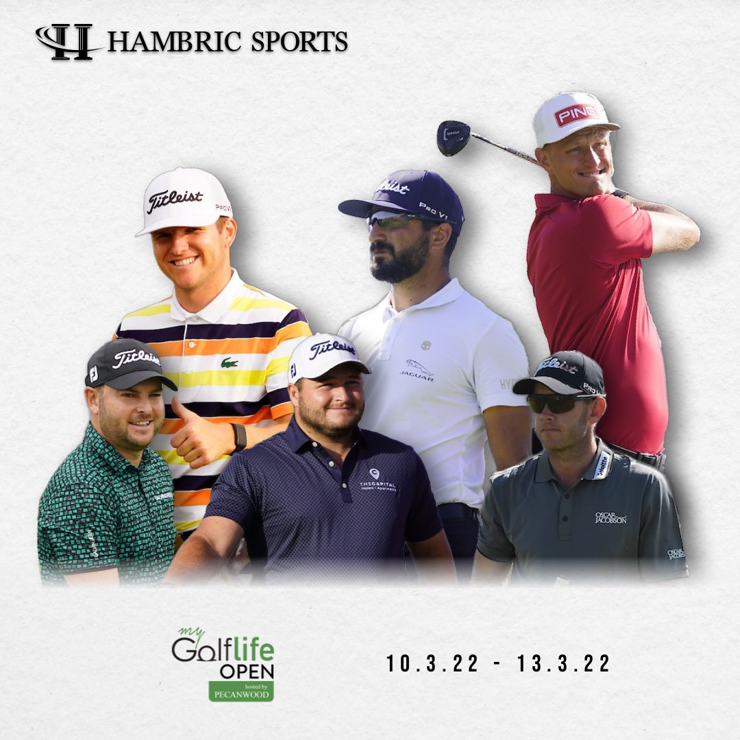 📍 #MyGolfLifeOpen  

📃 <a href="/DPWorldTour/">DP World Tour</a> 

🏌🏻 <a href="/AdrianMeronk/">Adrian Meronk</a>, <a href="/ZanderLombard/">Zander Lombard</a>, <a href="/JoachimBHansen1/">Joachim B Hansen</a>, <a href="/Jsmithgolf/">Jordan Smith</a>, @Lapo10 &amp; <a href="/YannikPaul/">Yannik Paul</a>