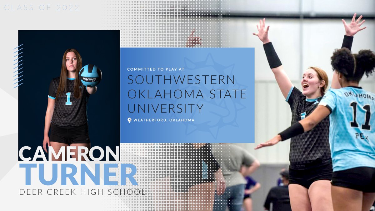Today we are highlighting senior Cameron Turner! She will be playing volleyball next year at Southwestern Oklahoma State University. Go Dawgs! Take a look at some of her achievements from the last four years. You can read more at op2vb.com/news_article/s….