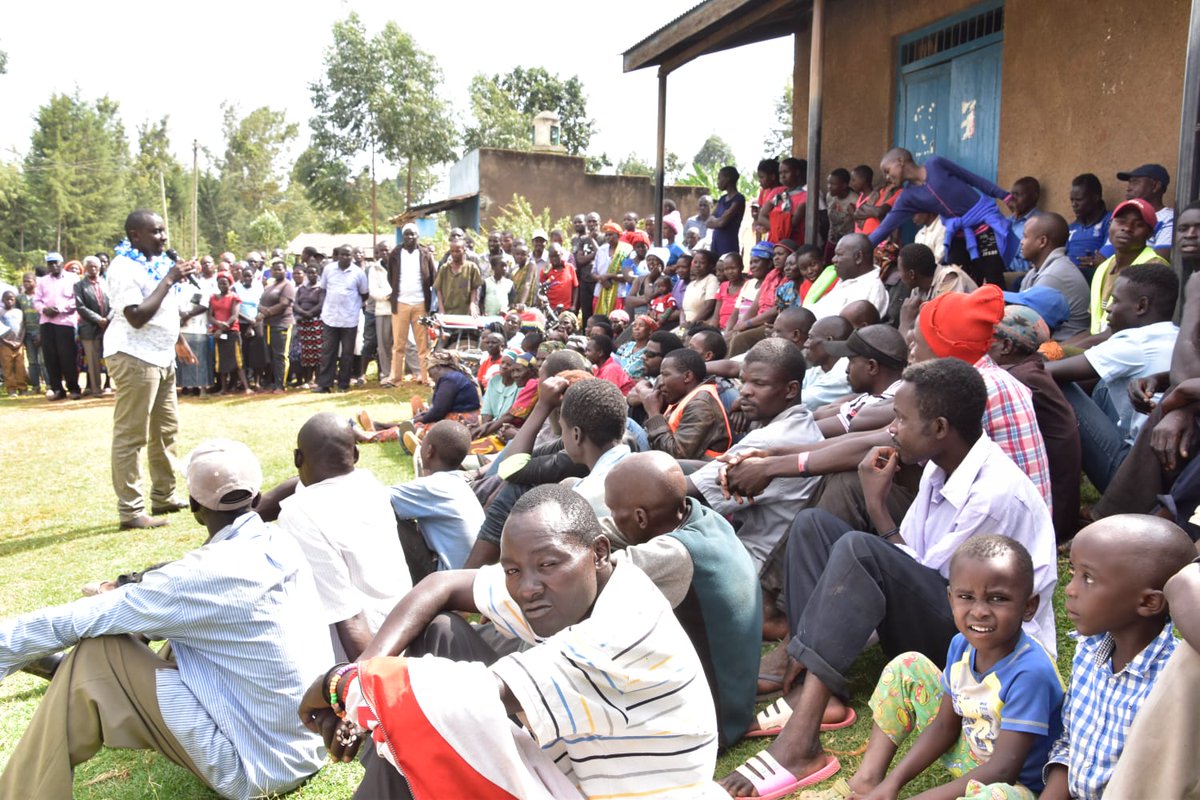 TruthPatrol254's tweet photo. Hon Speaker Joshua Kiptoo @kiptoojoshua8 addressing residents of Chebara. Discussed various developments agenda as well as popularizing his gubernatorial bid. Kabwareng ward, Aldai constituency

#FixNandi
#NandiKwanza
Naet ak Imanda https://t.co/HMgeGa841k