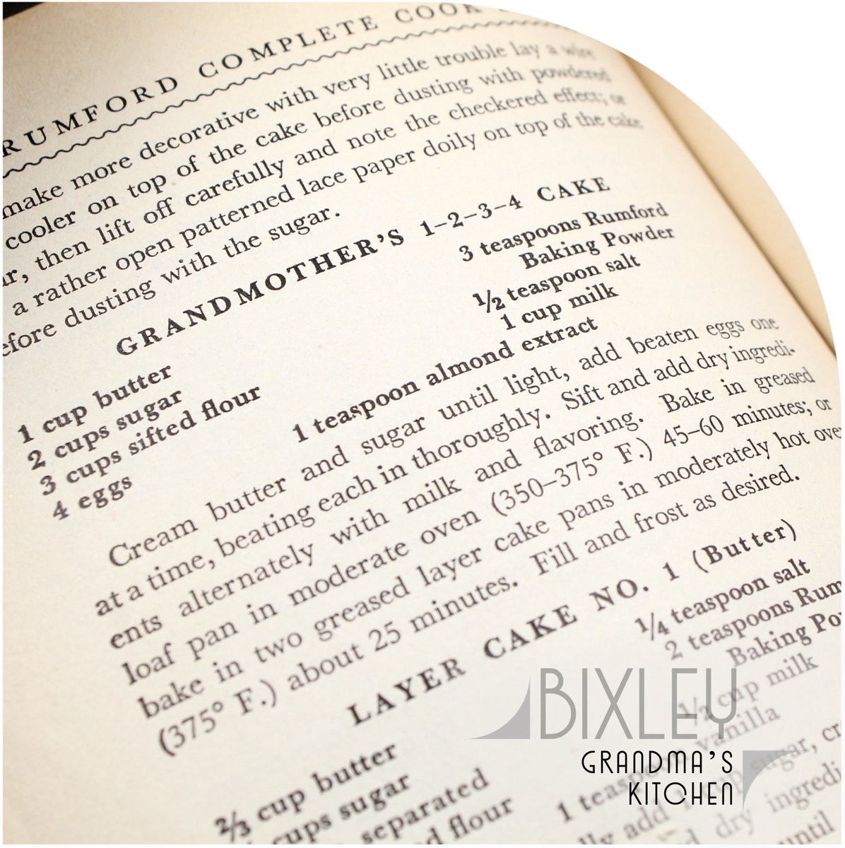BixleyShop's tweet photo. Keeping it simple... classic 1948 Rumford Baking Powder Cookbook. #VintageCookbook #Rumford
https://t.co/ANHBwpQX64 https://t.co/LZImzycyfw