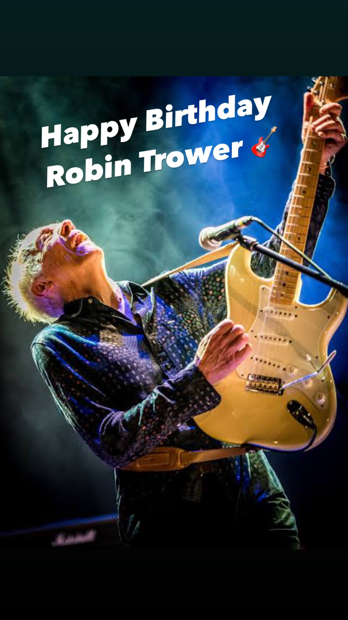 Happy Birthday Robin Trower  