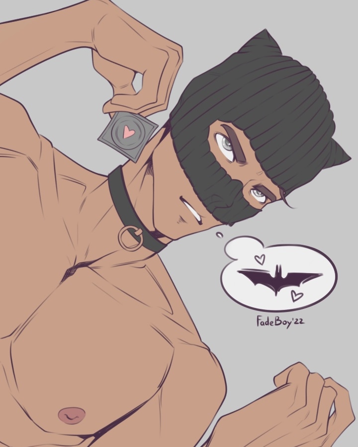 FadeBoy1's tweet photo. 😽 Catman ✨ WIP
#sketch #wip #catman #batman #gay #gumroad #nsfw #LGBTwiter #LGBTQ #bl #NSFW #boyslove #yaoi #fadeboy #characters #comics #tattoo #patreon #fadingsouls #art https://t.co/guWhb05sDi