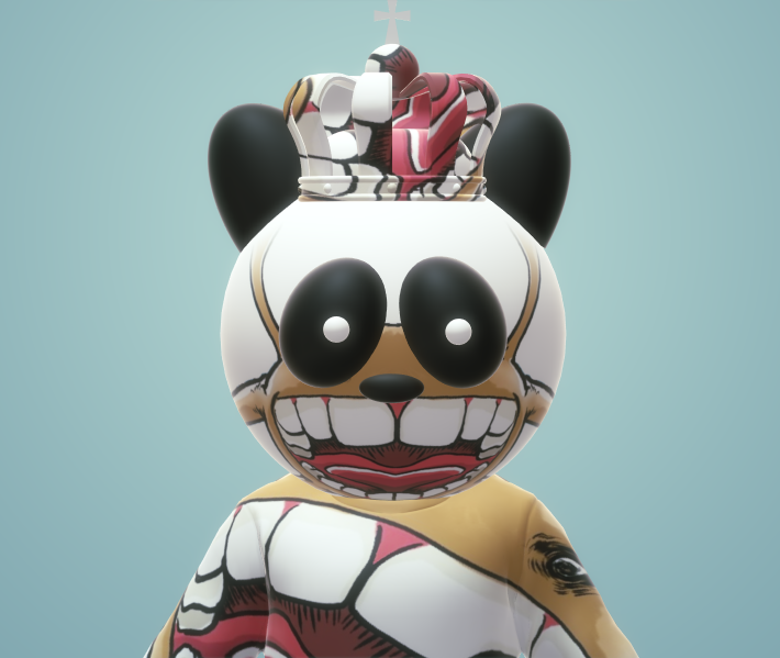 freak_over's tweet photo. My first 295 "Pandoshis" are now available at 
@opensea! Discover my Pandoshi collection! 0.05ETH current price and 2x1 until June! !🐼🚀🪙
➡️https://t.co/GSWCPu5agP🎨 
#ETH #Ethereum #ethereumNFTs #NFTartist #NFTdrop #panda #opensea #NFT #NFTs #nftart #Polygon #PolygonNFT https://t.co/lRWewTVWhz