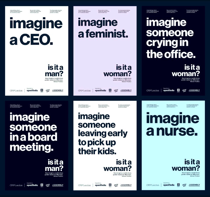 Pedazo de campaña sobre sesgos #BreakTheBias