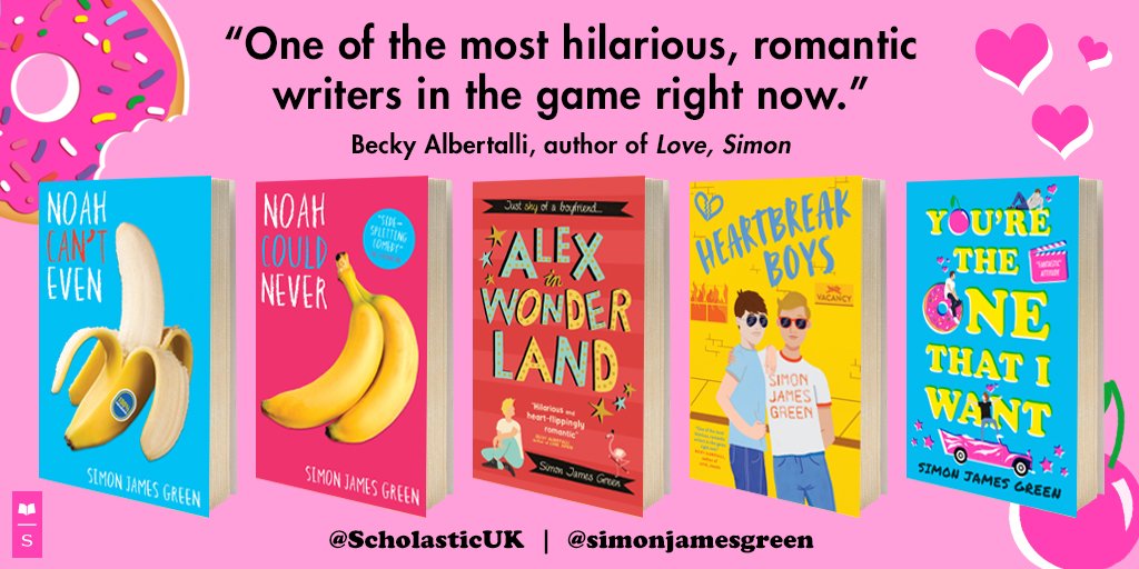 LauraJFerguson4's tweet photo. Do you know why pupils at @LibraryWgsg adore books by and visits from @simonjamesgreen because they love rom-com, they also love overrall feelgood vibes and yes they love the LGBTQ+ https://t.co/lO0KTy7rvi