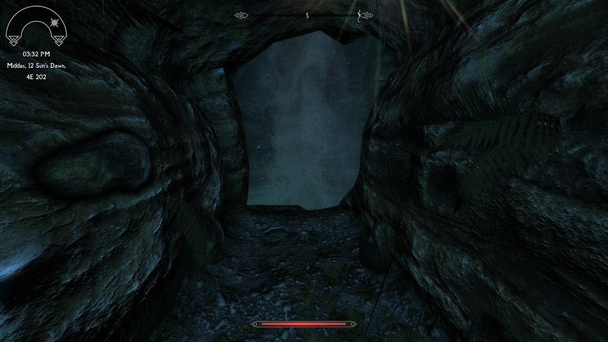 IWaterfall's tweet photo. Waterfalls inside Shimmermist cave

Treasure? No treasure

What region? Whiterun hold

Quest that brought me here? None

Anyone to kill? Frostbite spiders, falmer, chaurus

Anything of note? There is an aperture behind one of the waterfalls, but no treasure behind it https://t.co/Bp57b5ZTYQ