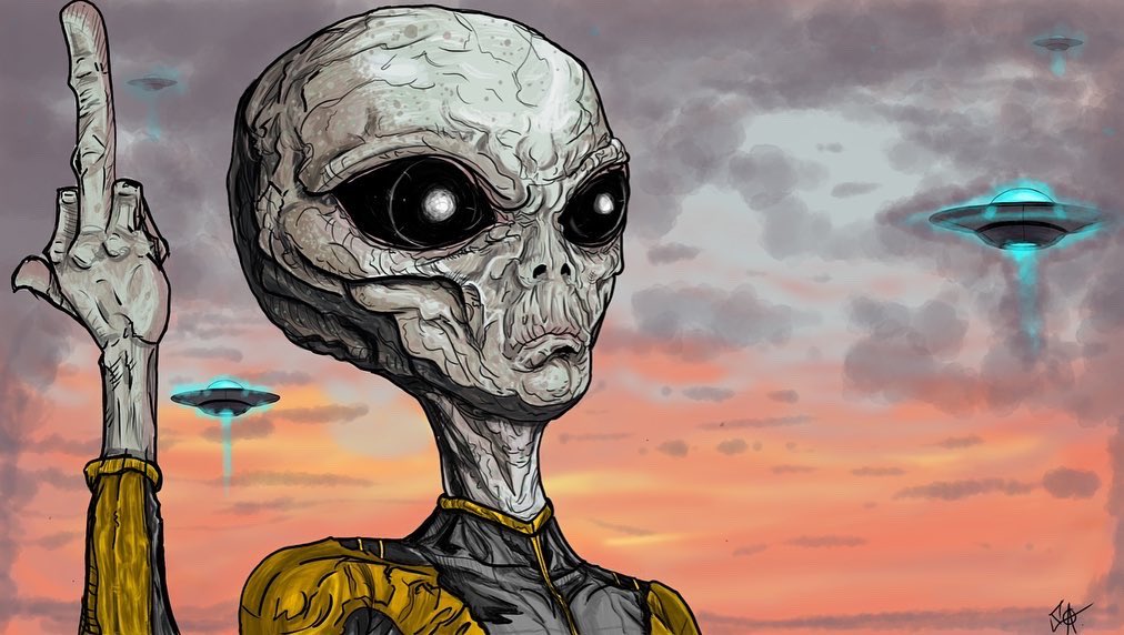 seanbobaggins's tweet photo. Some digital art done by ya homie ✌️ #artist #art #digitalart #artwork #Aliens #scifi #Photoshopart https://t.co/rDf2q0YDIP